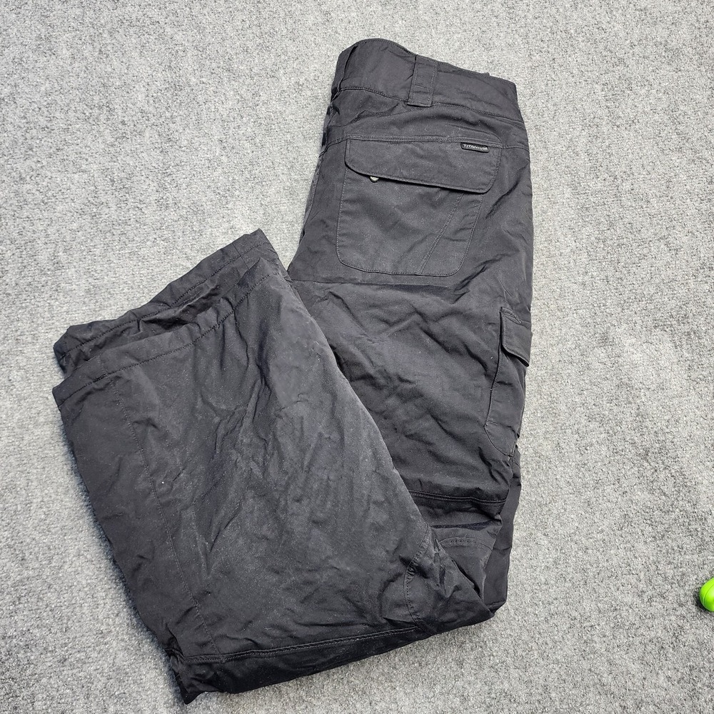 Columbia Titanium Omni Tech Waterproof Breathable Black Ski Snow Pants Women's L